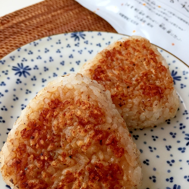 「だしパック」で 簡単♪ 美味しい焼きおにぎり